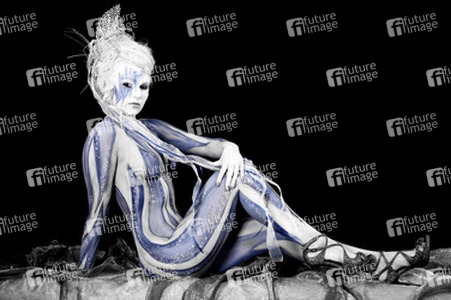 Eiskönigin / Ice Queen Body Painting
