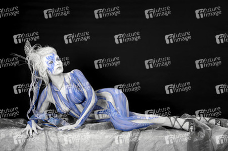 Eiskönigin / Ice Queen Body Painting