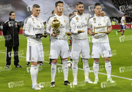 Copa del Rey Match Atletico Madrid vs. Real Madrid, Madrid