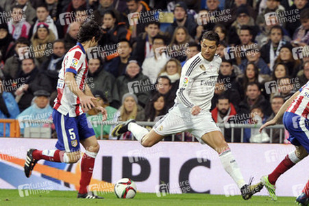 Copa del Rey Match Atletico Madrid vs. Real Madrid, Madrid