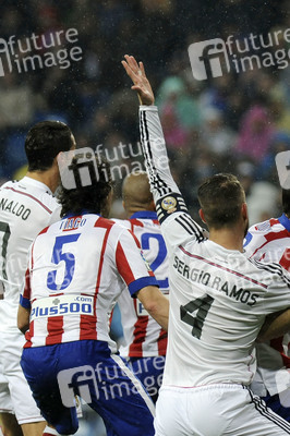 Copa del Rey Match Atletico Madrid vs. Real Madrid, Madrid