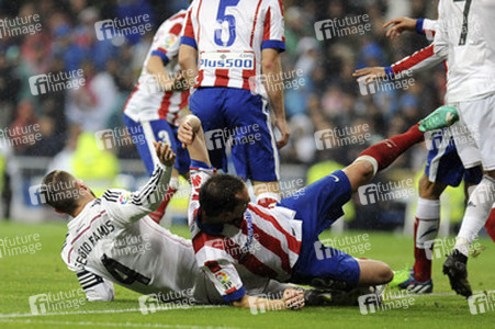 Copa del Rey Match Atletico Madrid vs. Real Madrid, Madrid