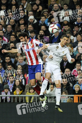 Copa del Rey Match Atletico Madrid vs. Real Madrid, Madrid