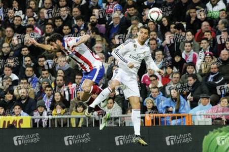 Copa del Rey Match Atletico Madrid vs. Real Madrid, Madrid