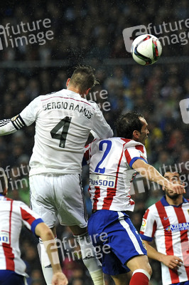 Copa del Rey Match Atletico Madrid vs. Real Madrid, Madrid