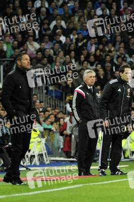 Copa del Rey Match Atletico Madrid vs. Real Madrid, Madrid
