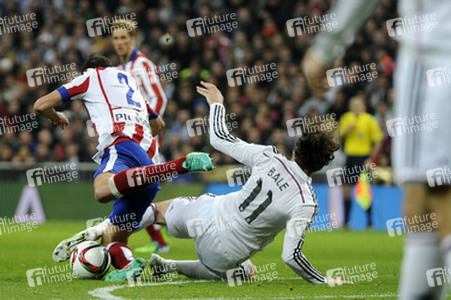 Copa del Rey Match Atletico Madrid vs. Real Madrid, Madrid