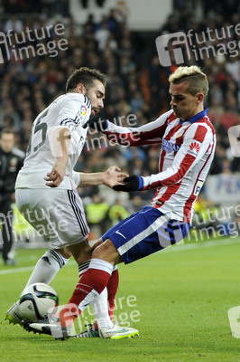 Copa del Rey Match Atletico Madrid vs. Real Madrid, Madrid