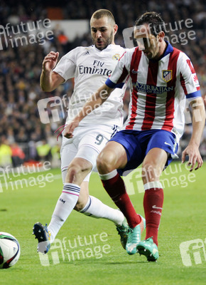 Copa del Rey Match Atletico Madrid vs. Real Madrid, Madrid