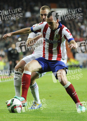 Copa del Rey Match Atletico Madrid vs. Real Madrid, Madrid