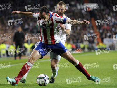 Copa del Rey Match Atletico Madrid vs. Real Madrid, Madrid