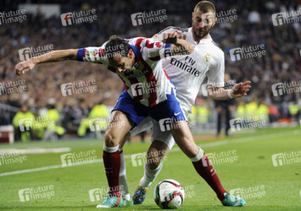 Copa del Rey Match Atletico Madrid vs. Real Madrid, Madrid
