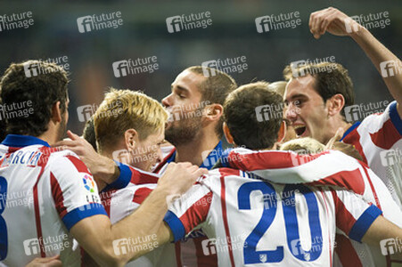 Copa del Rey Match Atletico Madrid vs. Real Madrid, Madrid