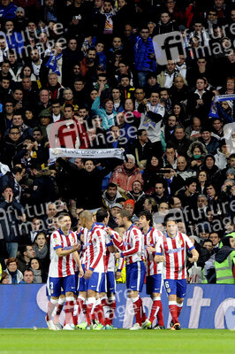 Copa del Rey Match Atletico Madrid vs. Real Madrid, Madrid