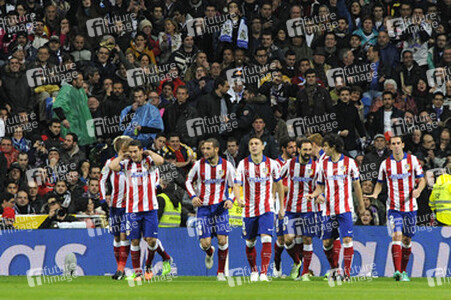 Copa del Rey Match Atletico Madrid vs. Real Madrid, Madrid