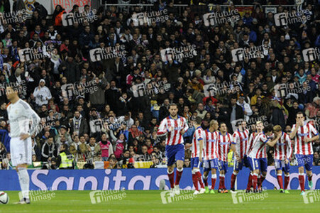 Copa del Rey Match Atletico Madrid vs. Real Madrid, Madrid