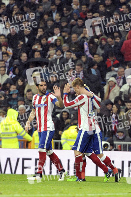 Copa del Rey Match Atletico Madrid vs. Real Madrid, Madrid