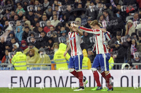 Copa del Rey Match Atletico Madrid vs. Real Madrid, Madrid