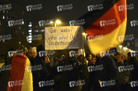 Bärgida Demonstration in Berlin