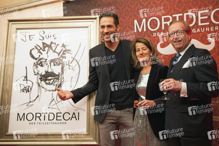 'Mortdecai - Der Teilzeitgauner' Charity Auktion, München