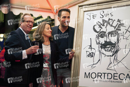 'Mortdecai - Der Teilzeitgauner' Charity Auktion, München