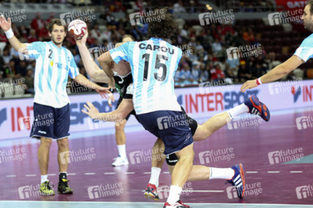 Handball WM-Match Deutschland gegen Argentinien, Daho
