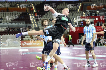 Handball WM-Match Deutschland gegen Argentinien, Daho