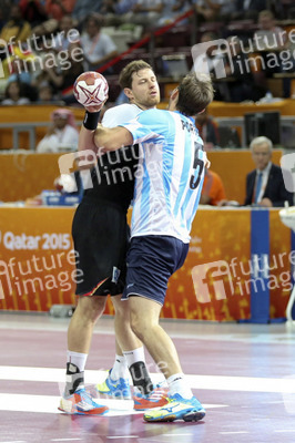 Handball WM-Match Deutschland gegen Argentinien, Daho