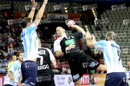 Handball WM-Match Deutschland gegen Argentinien, Daho