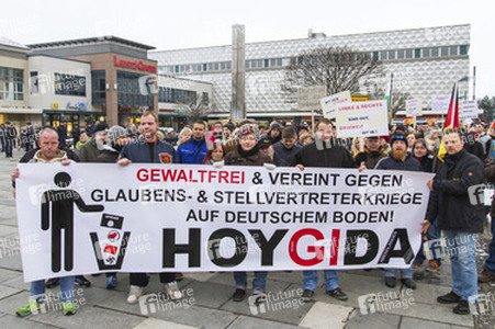 Hoygida Demonstration, Hoyerswerda