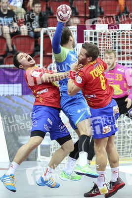 Handball WM-Match Spanien gegen Slowenien, Daho