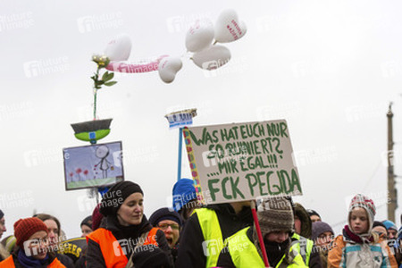 No Pegida Demonstration, Dresden