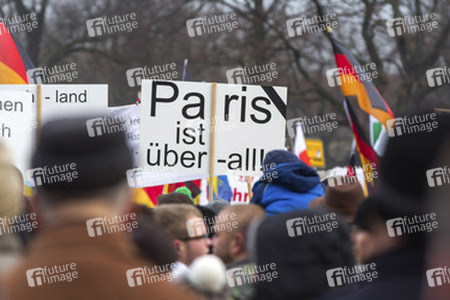 Pegida Demonstration, Dresden