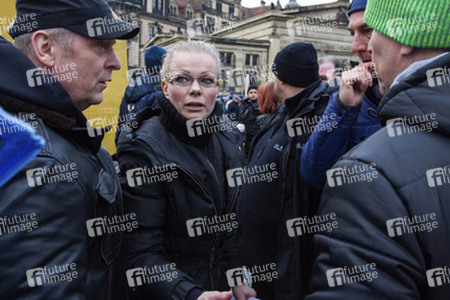 Pegida Demonstration, Dresden