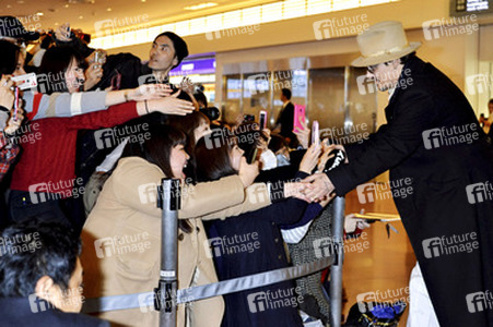 Ankunft von Johnny Depp und Amber Heard in Tokio