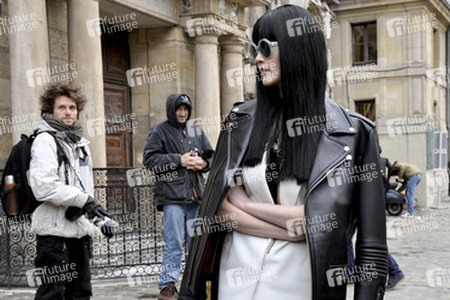 Street Style at Lanvin Men's Wear Fashion Show, Haute Couture Fashion Week Paris