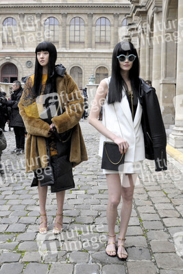 Street Style at Lanvin Men's Wear Fashion Show, Haute Couture Fashion Week Paris