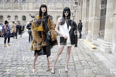 Street Style at Lanvin Men's Wear Fashion Show, Haute Couture Fashion Week Paris
