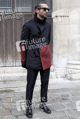 Street Style at Lanvin Men's Wear Fashion Show, Haute Couture Fashion Week Paris