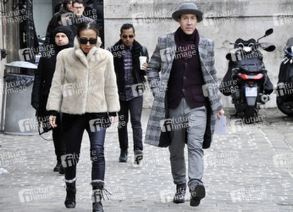 Street Style at Lanvin Men's Wear Fashion Show, Haute Couture Fashion Week Paris