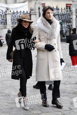 Street Style at Lanvin Men's Wear Fashion Show, Haute Couture Fashion Week Paris