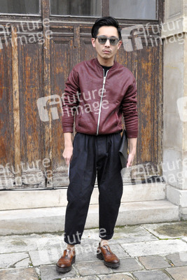 Street Style at Lanvin Men's Wear Fashion Show, Haute Couture Fashion Week Paris