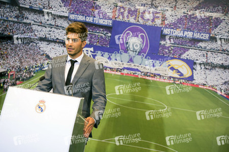 Präsentation von Lucas Silva als neuer Spieler von Real Madrid
