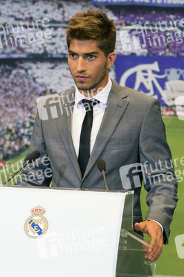 Präsentation von Lucas Silva als neuer Spieler von Real Madrid