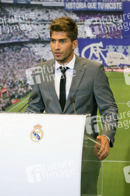Präsentation von Lucas Silva als neuer Spieler von Real Madrid