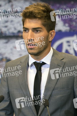 Präsentation von Lucas Silva als neuer Spieler von Real Madrid