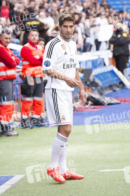 Präsentation von Lucas Silva als neuer Spieler von Real Madrid