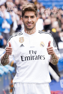 Präsentation von Lucas Silva als neuer Spieler von Real Madrid