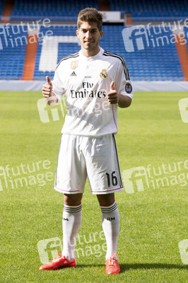 Präsentation von Lucas Silva als neuer Spieler von Real Madrid