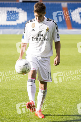 Präsentation von Lucas Silva als neuer Spieler von Real Madrid
